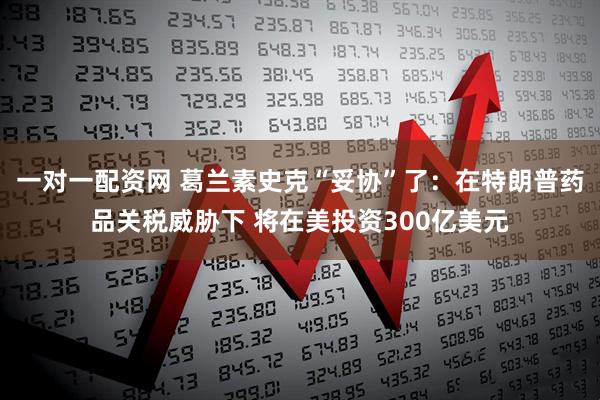 一对一配资网 葛兰素史克“妥协”了：在特朗普药品关税威胁下 将在美投资300亿美元